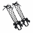"Black Lace Mesh Stockings" Default Title