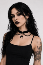 Black Velvet Moon Choker Default Title