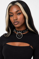 Black Spike Choker with Illusion Default Title