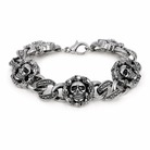 Skull Charm Bracelet Default Title