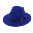 Triple O O-Ring Fedora royalblue