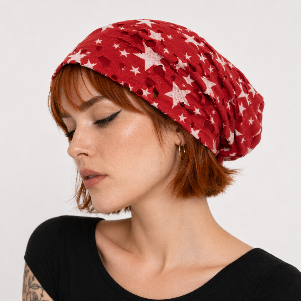 Star Hat Red