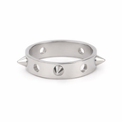 Steel spike ring 10
