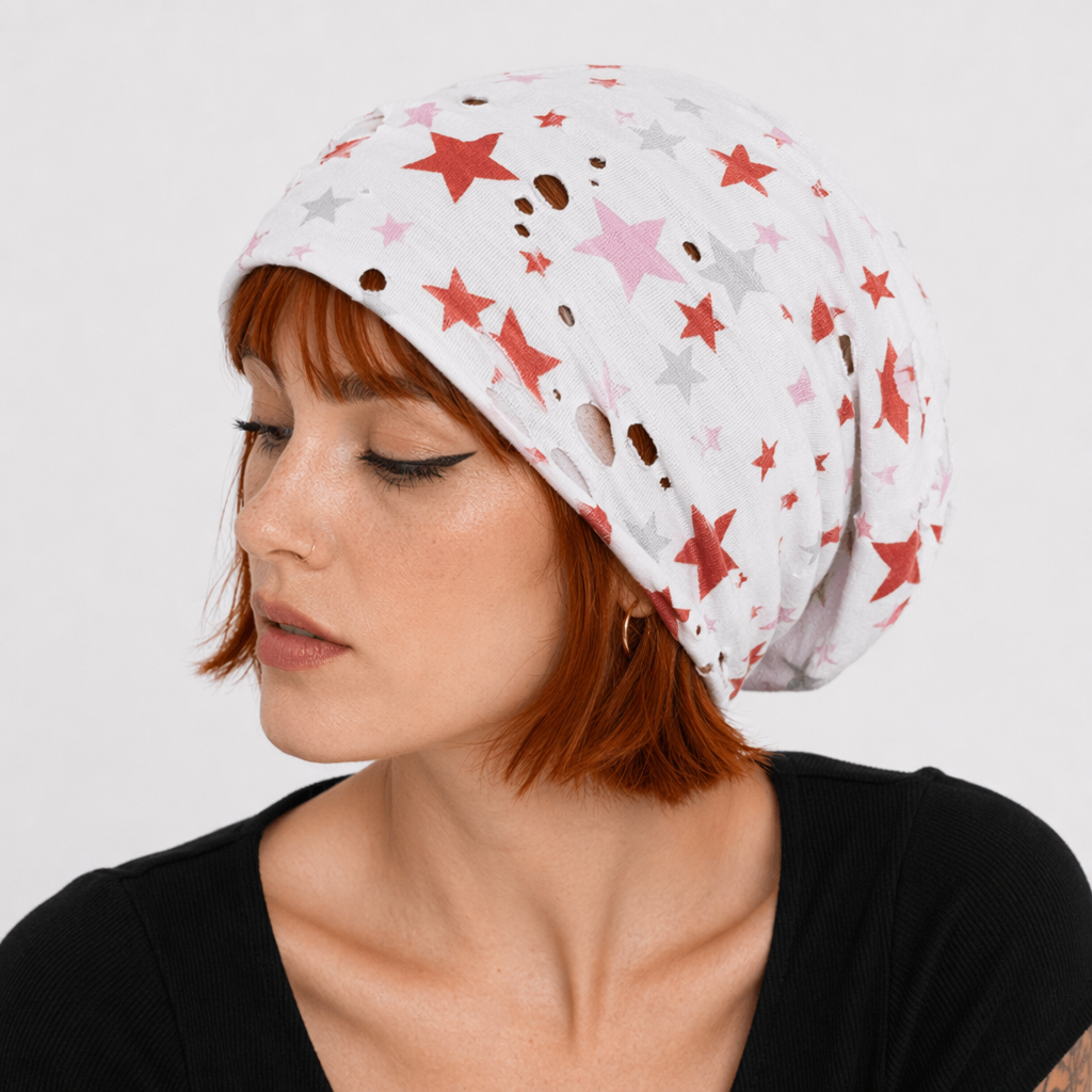 Star Hat White