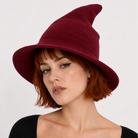 Multiple Color Witch Hat red wine