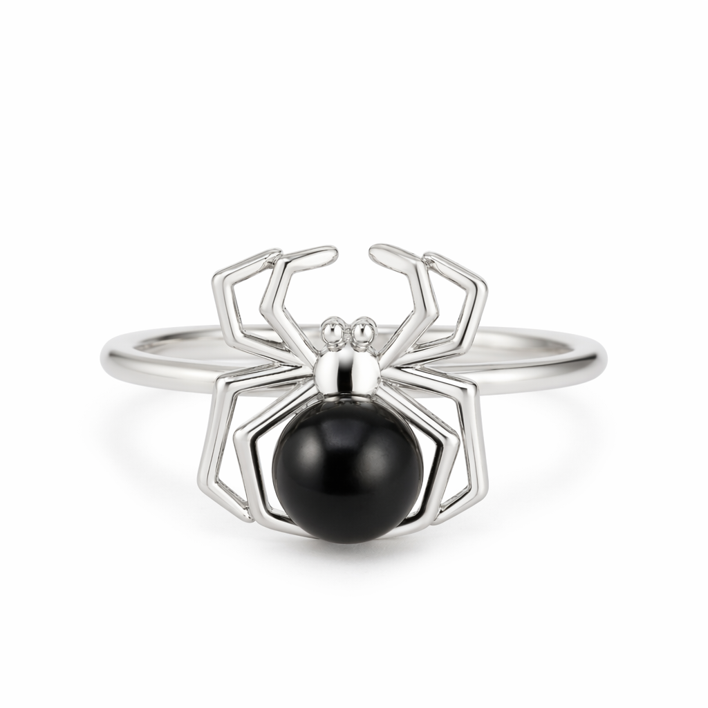 Spider CZ Ring 6