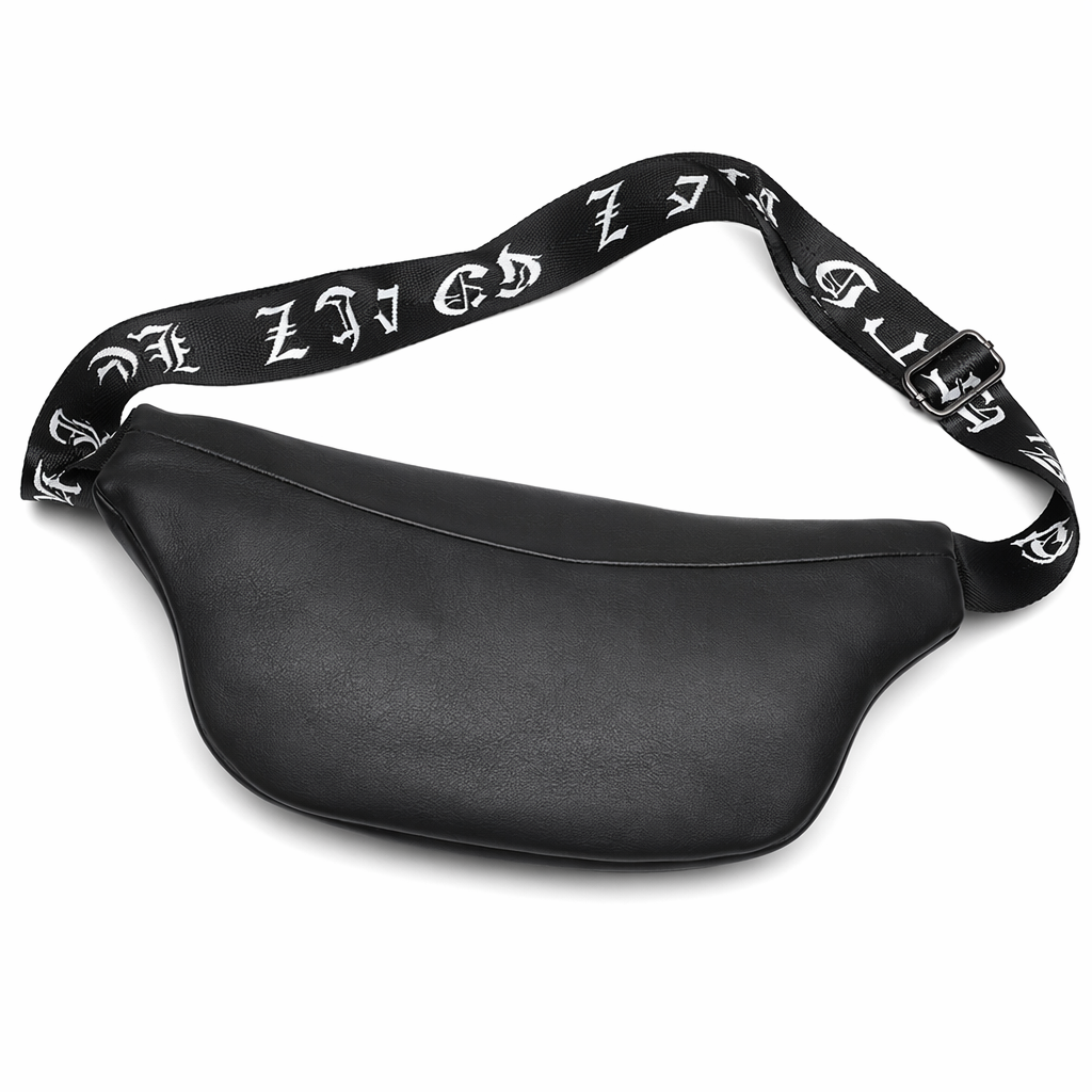 Leather Skull Waist Bag - Unisex Default Title