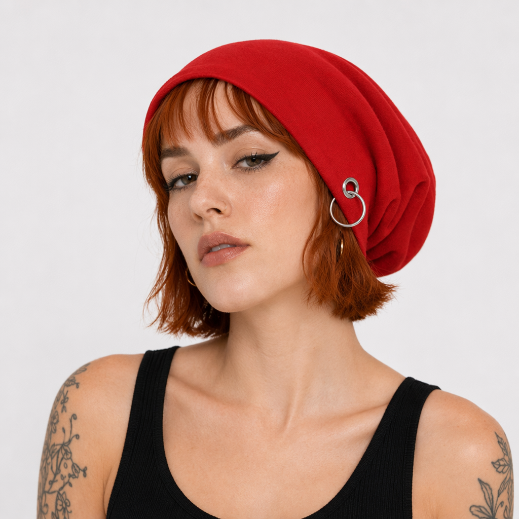 Trojan Casual Beanie - Color Variety Red