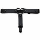 Gothic Leather Leg Garter black