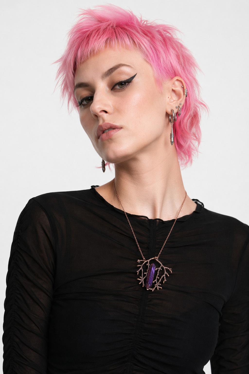Aura' Gem Stone Pendant Default Title