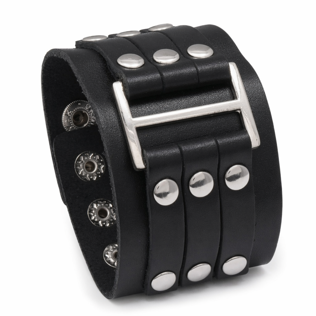 Studded Goth Bracelet Default Title
