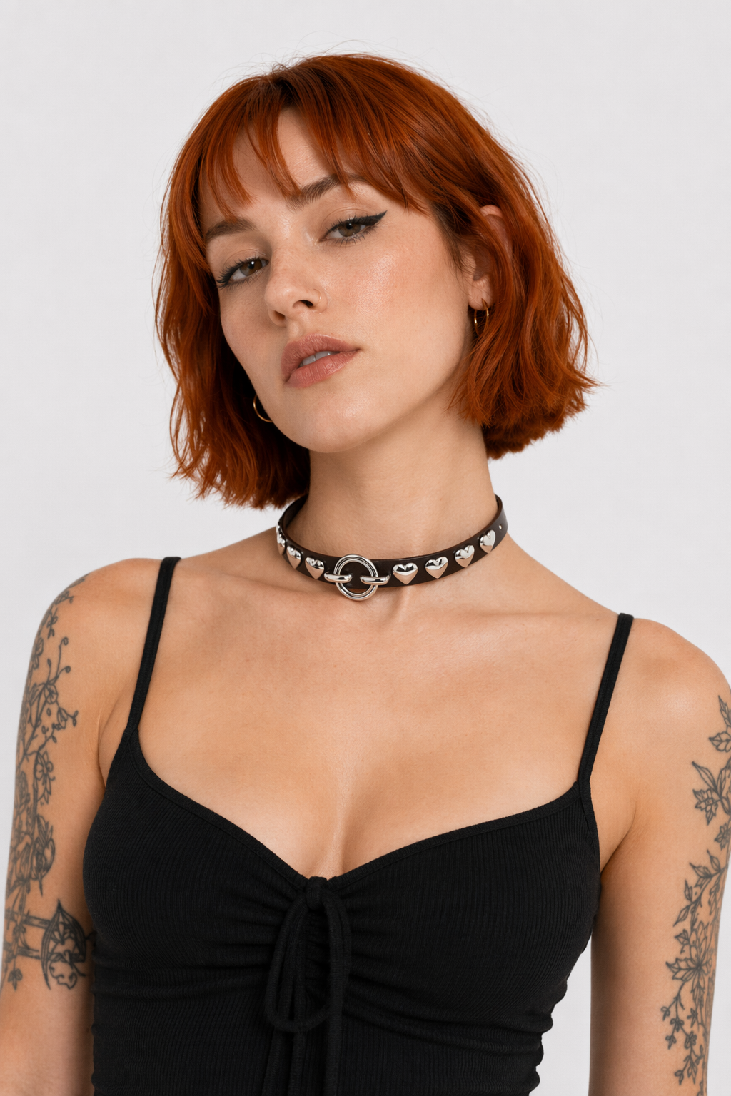 Colorful Heart Choker Coffee
