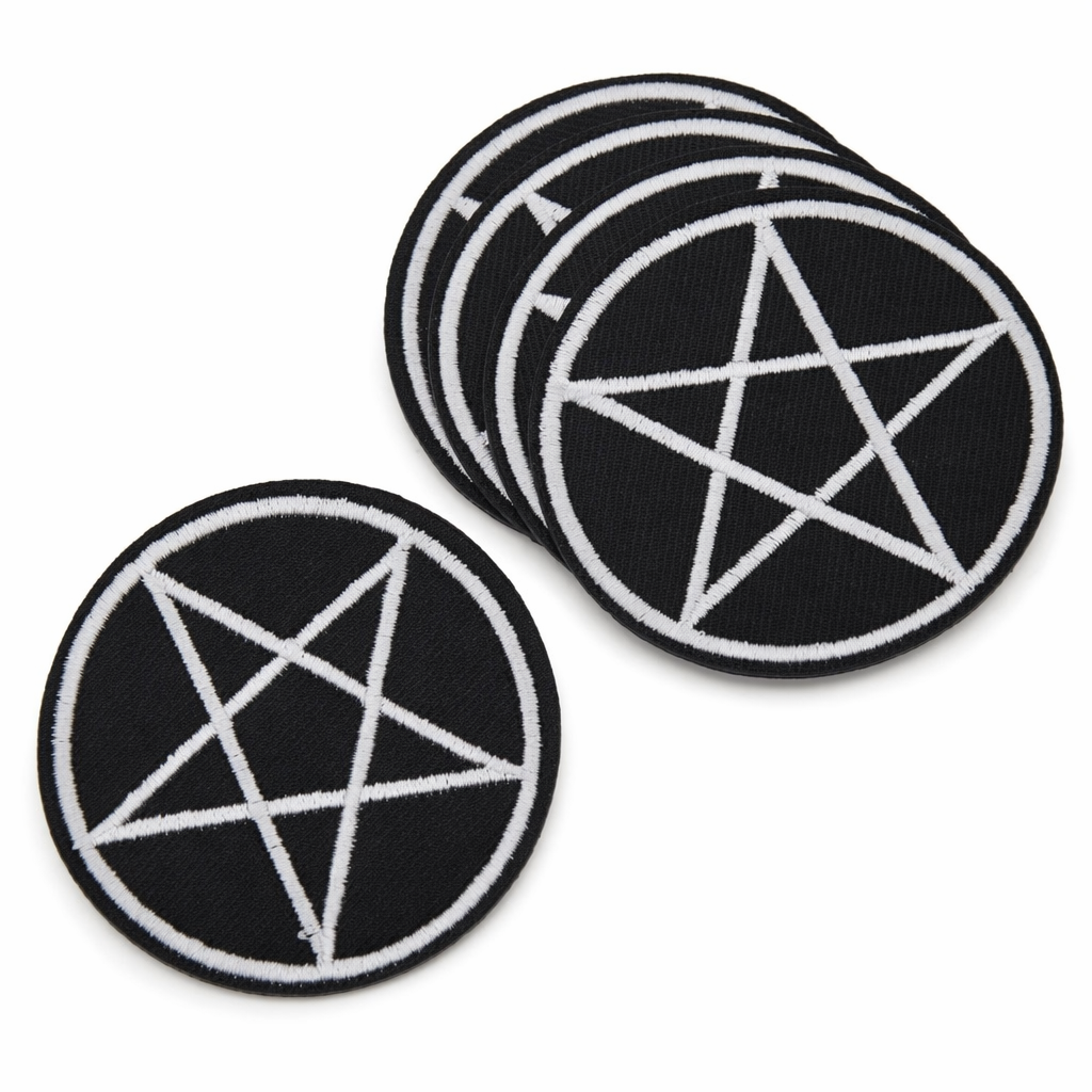 "5-Pack Pentagram Patches" Default Title