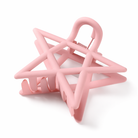 Star Resin Hair Clips pink