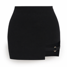 Black O-ring cut skirt black