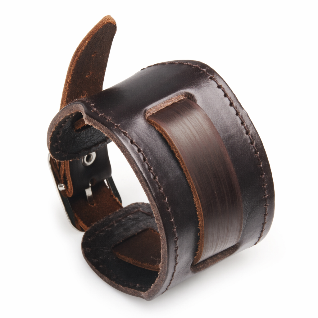 Metallic Leather Bracelets 12