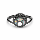 Luna's Opal Black Ring 6