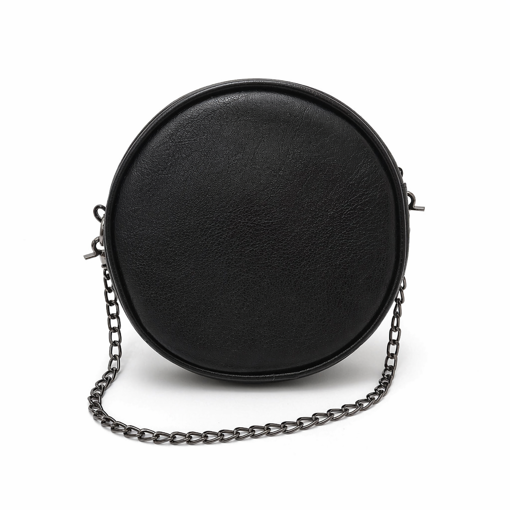 Black Gothic Tassel Stud Handbag Default Title