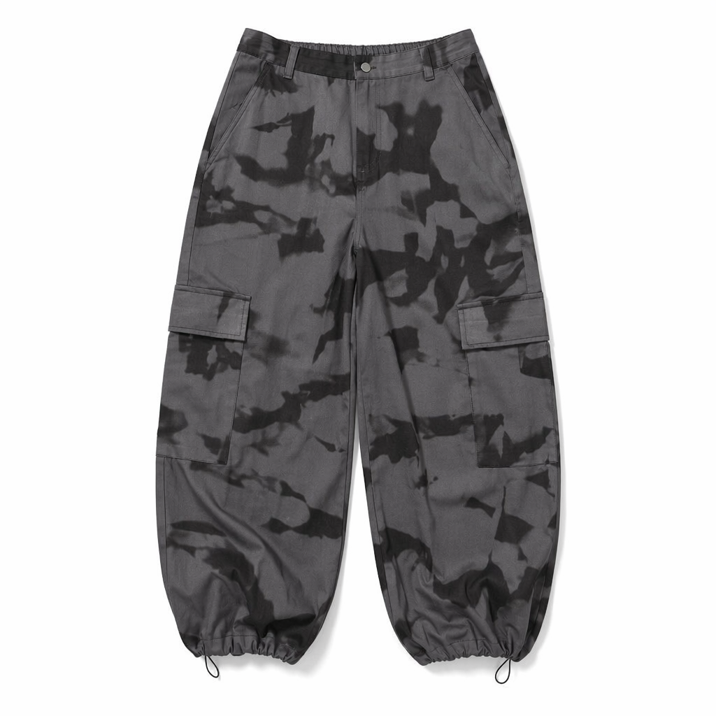 "Horror Show" Grunge Baggy Pants 01Gray Pants