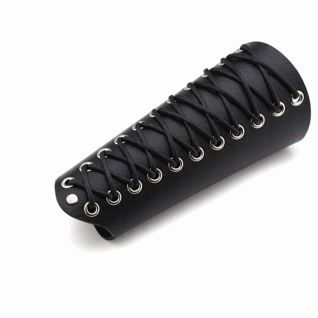 Lace Up Gothic Armband Default