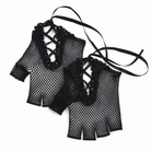 Fishnet Lolita Fingerless Gloves 1