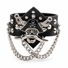 Metallic Leather Bracelets 5