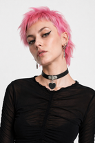 Black Alt Heart Choker Default Title