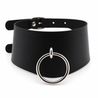 Leather O-Ring Choker Default Title