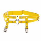 Heart Spike Garter yellow