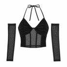 Mesh Crop Top + Gloves Default