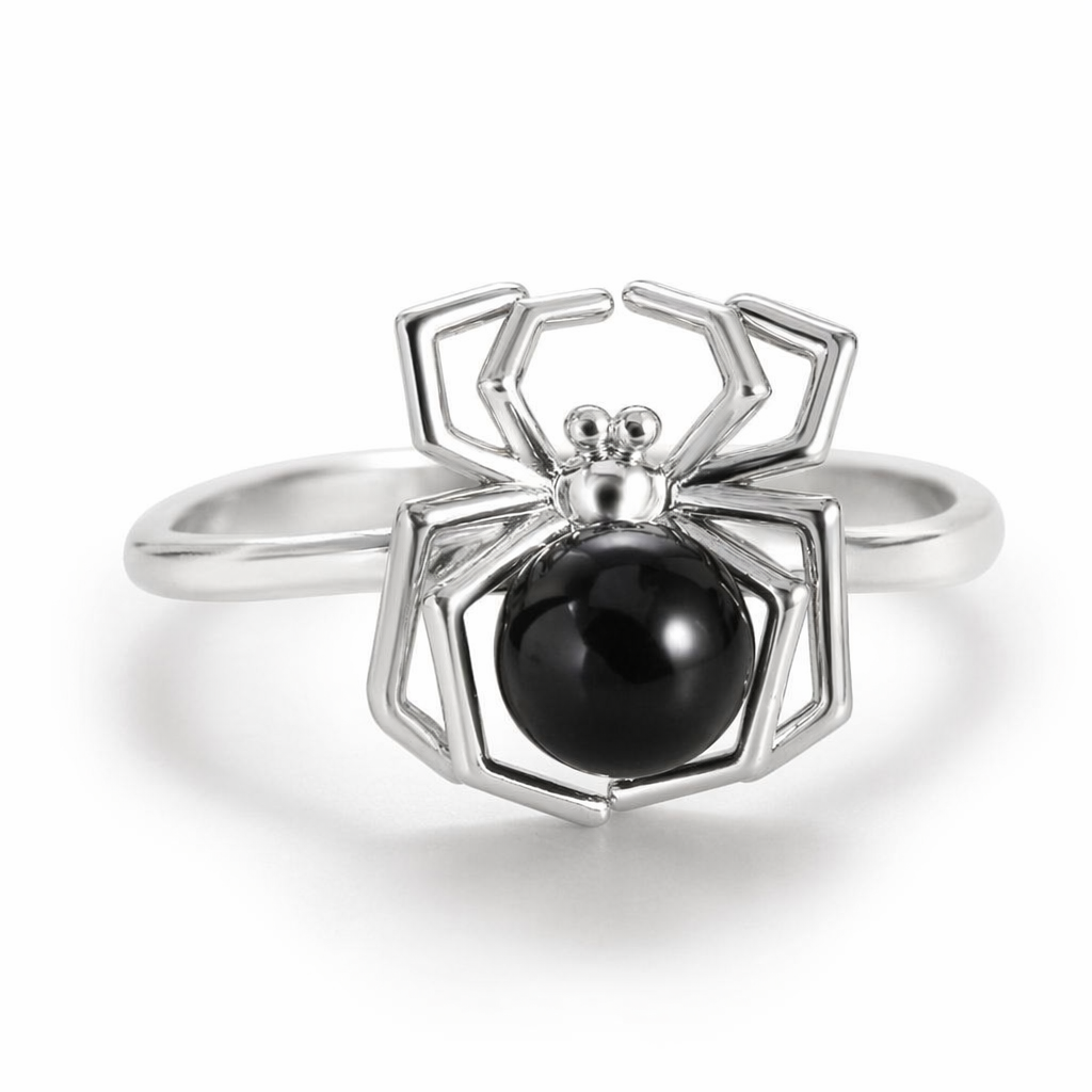 Spider CZ Ring 7