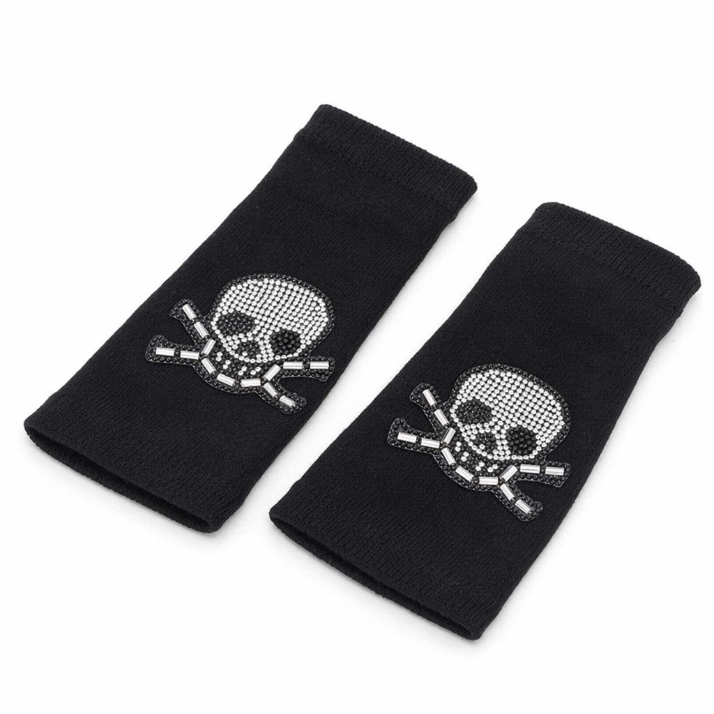 Skull Knit Gloves Default Title