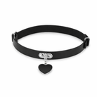 Gothic Heart Garter Thigh Ring Black