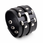 Metallic Leather Bracelets 7