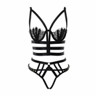 Bordello's Black Chest Harness Set Default Title