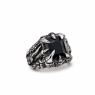 Red/Blue/Black Gothic Stone Ring 8
