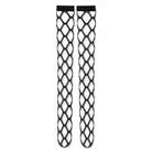 Atomic' Black Net Stockings Default Title