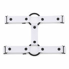 Black 'O' ring garter (1)
"O-Ring Black Garter (1)" White