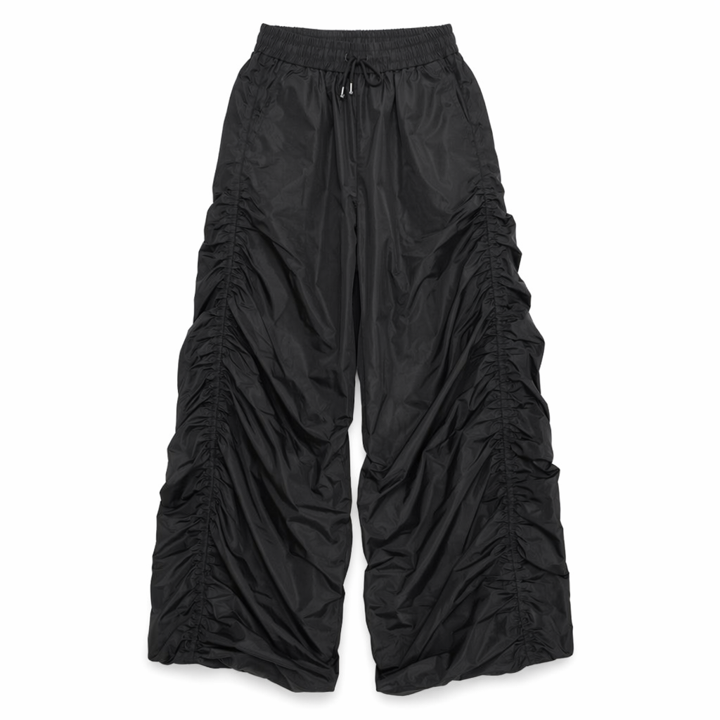 Grunge Y2K Black Baggy Pants Black