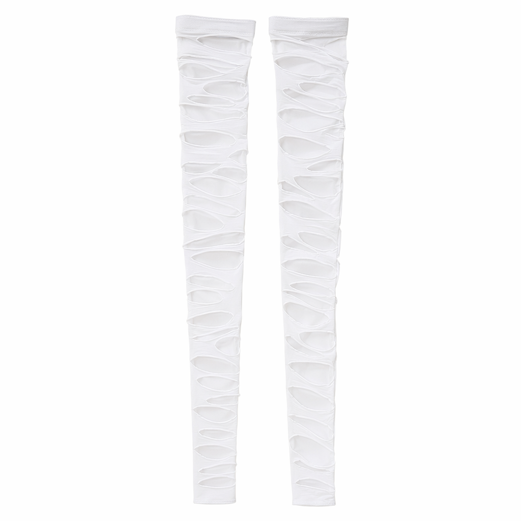 Monochrome Hosiery Stockings white