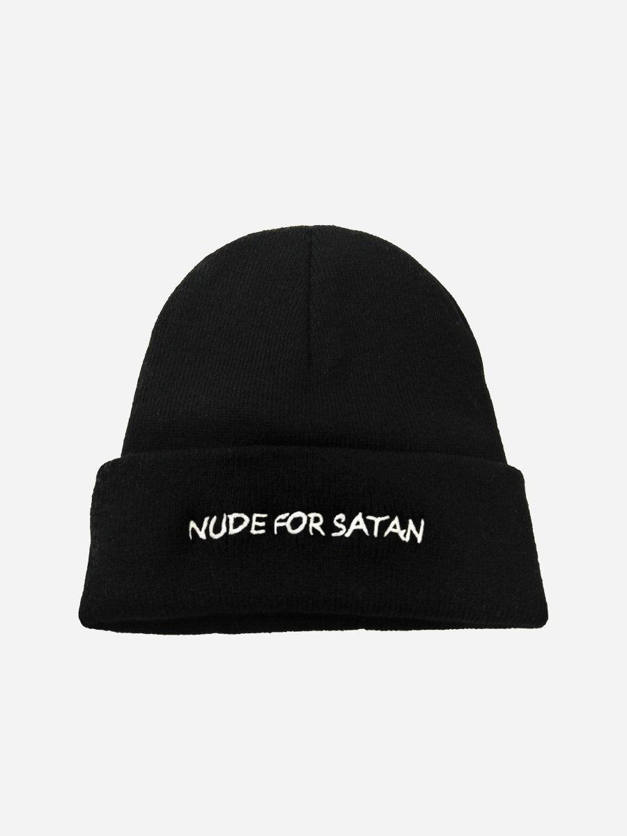 Nude For Satan Beanie - The Cursed Closet