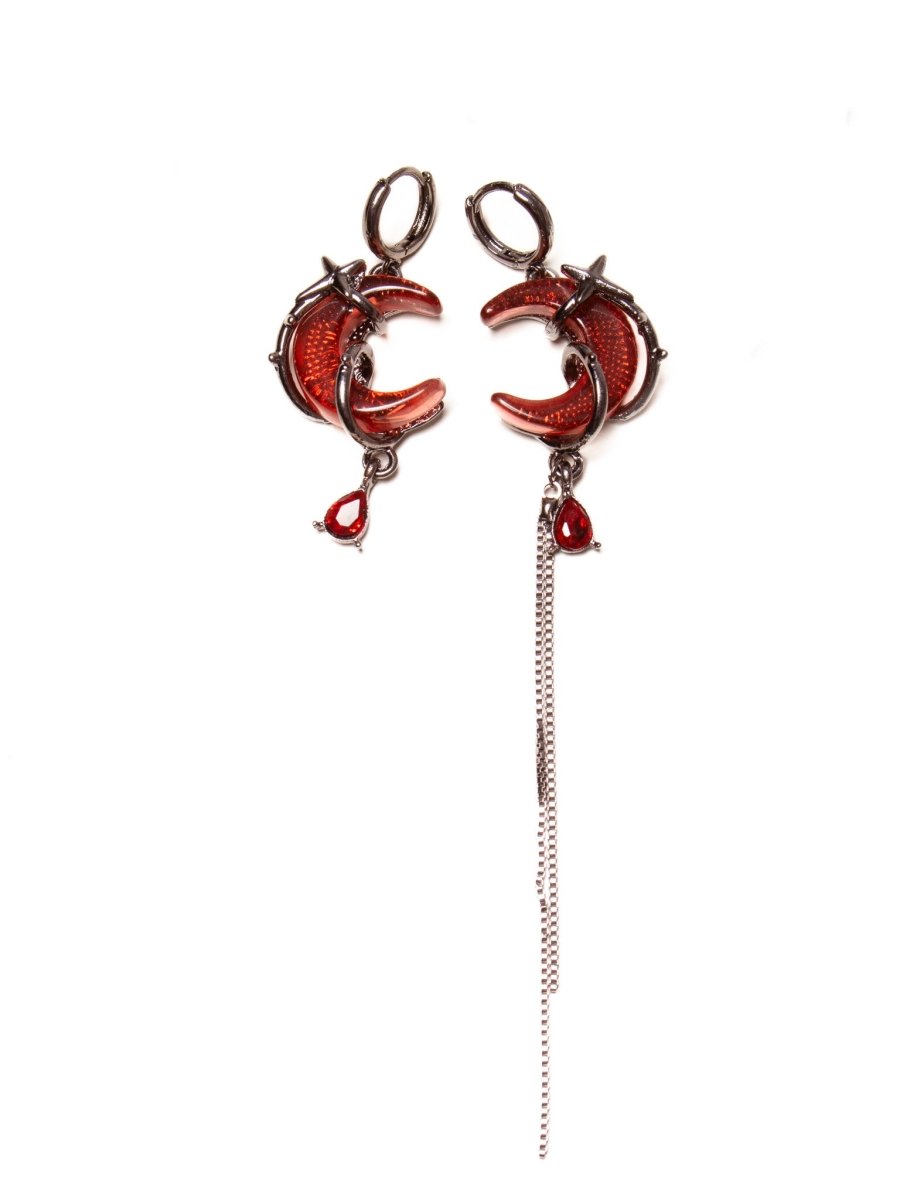 Blood Moon Earrings - The Cursed Closet