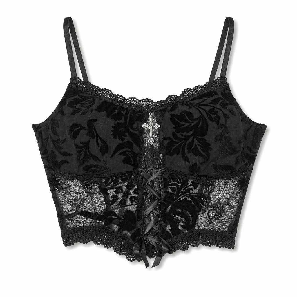 Gothic Lace Tank L