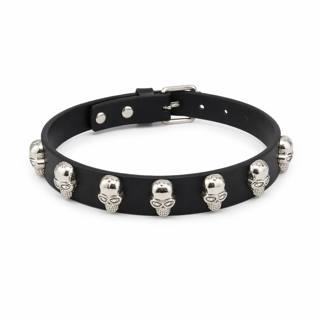 Black Stud Choker: Ultimate Design' Black