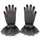 Lace Gothic Fishnet Gloves Default Title