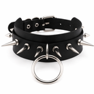 Black Faux Leather Choker Default Title