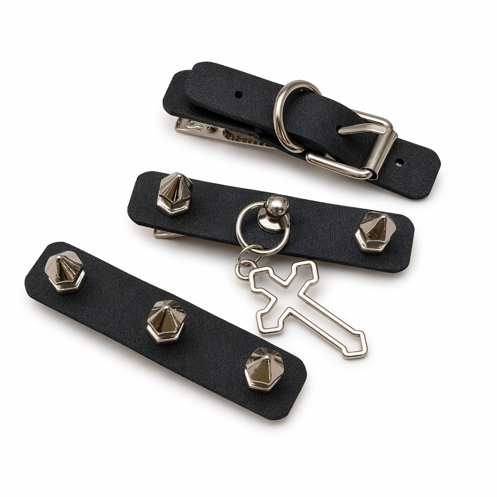 Black Hair Clip with Alternative Buckle 7