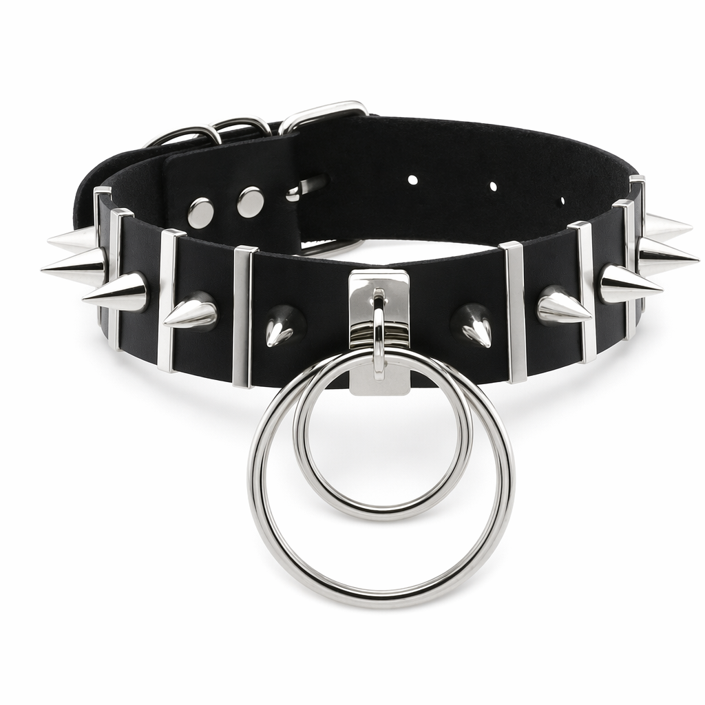 Melancholy Punk Choker black