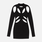 Black Alt Long Sleeve Dress' rephrased as 'Black Alt Dress - Long Sleeve' Black
