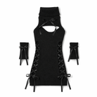 Lolita Grunge Turtleneck Dress Black